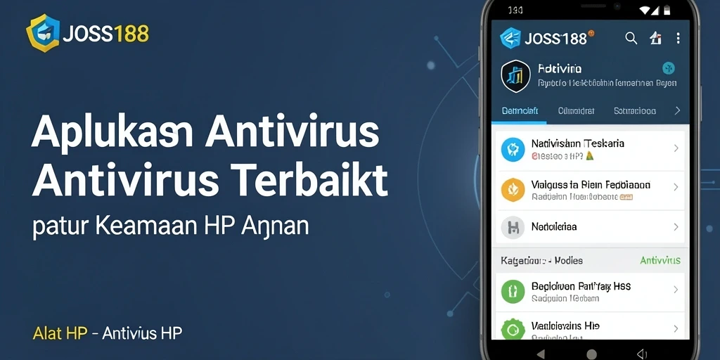 Antarmuka pengguna JOSS188 yang ramah dan mudah dipahami.