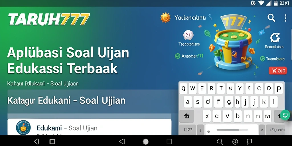 Tampilan antarmuka TARUH777 yang intuitif dan fungsional.